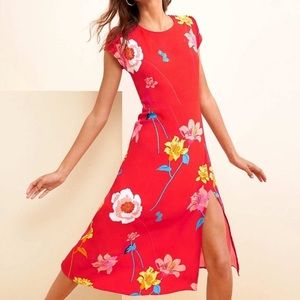 Loft Lily Midi Dress